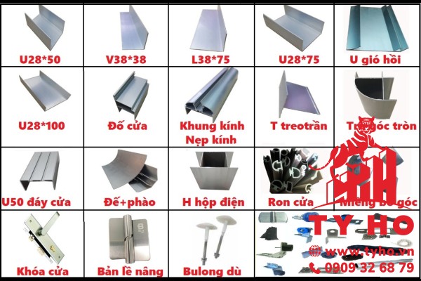 [2026] Cập nhật phụ kiện nhôm panel phòng sạch chất lượng, giá rẻ nhất hiện nay